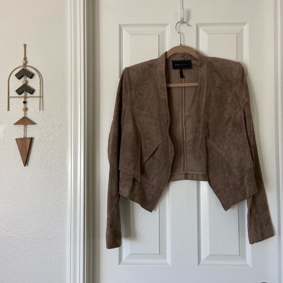 BCBGMaxAzria Jackets & Blazers - BCBGMaxazria Faux Suede Luke Jacket